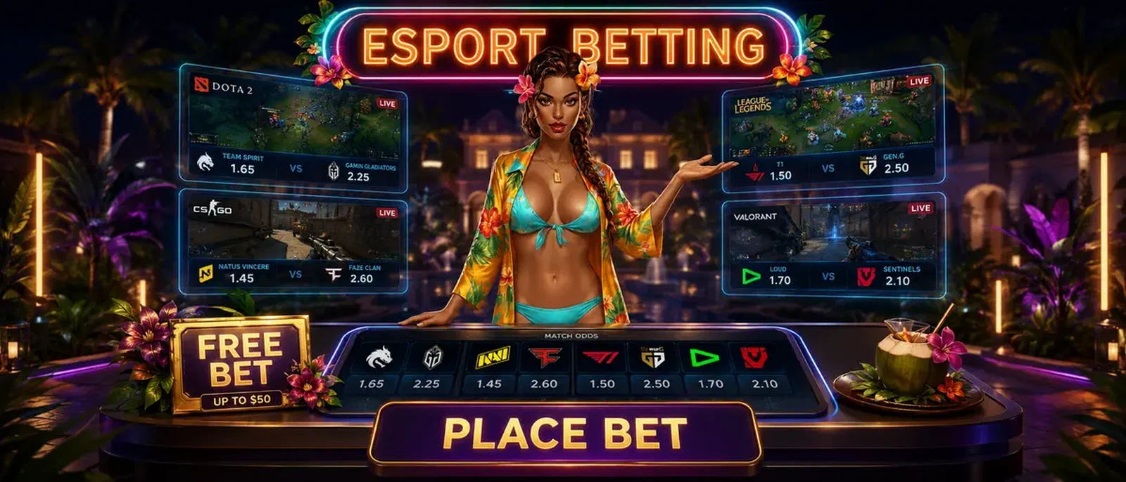 Gambloria Esport-Wetten